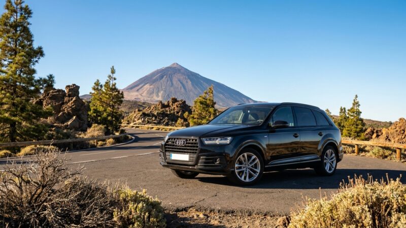 Audi Q7 Tenerifē: pirmās rokas braukšanas atsauksme