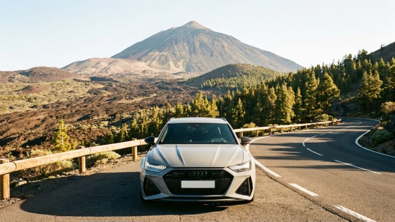 Audi RS 6 Avant Tenerifē: pirmās rokas braukšanas tests
