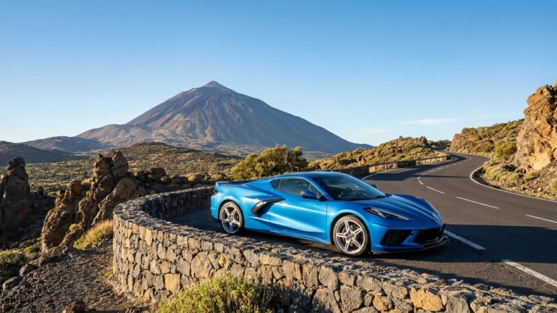 Chevrolet Corvette C8 Tenerifē: pirmās rokas atsauksme