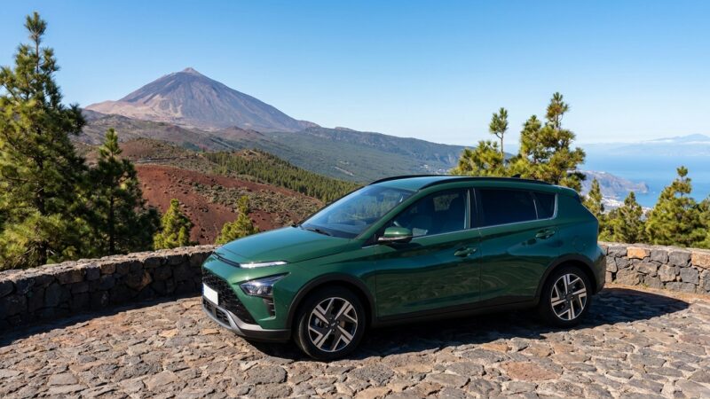 Hyundai Bayon Tenerifē: kā tas patiesi brauc pa salu