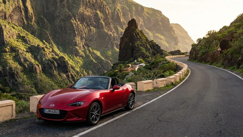 Mazda MX-5 Cabrio 2.0 Tenerifē: pirmās rokas atsauksme