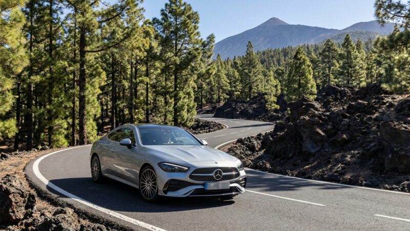 Mercedes-Benz CLE 220 D Tenerifē: braukšanas atsauksme