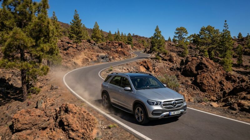 Mercedes-Benz GLE 350 4Matic Tenerifē: braukšanas tests