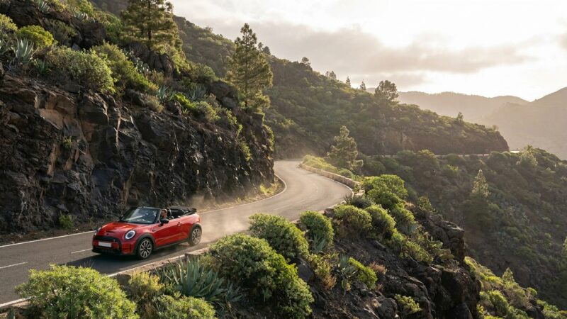 MINI Cabrio Tenerifē: pirmās rokas braukšanas atsauksme
