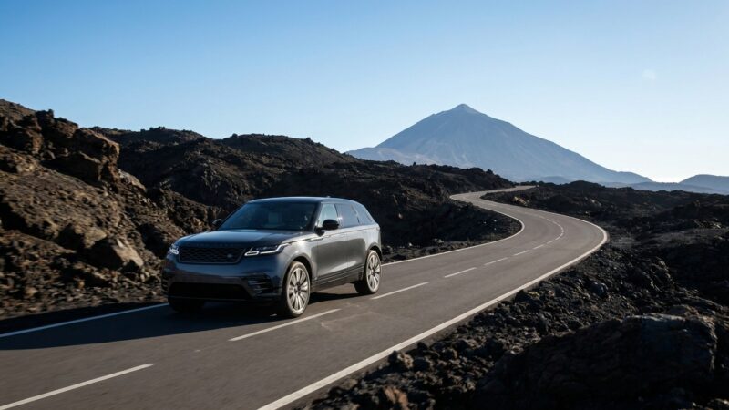 Range Rover Velar Tenerifē: pirmās rokas braukšanas tests