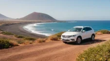 Labākās dienvidu Tenerifes pludmales, ko sasniedz ar auto