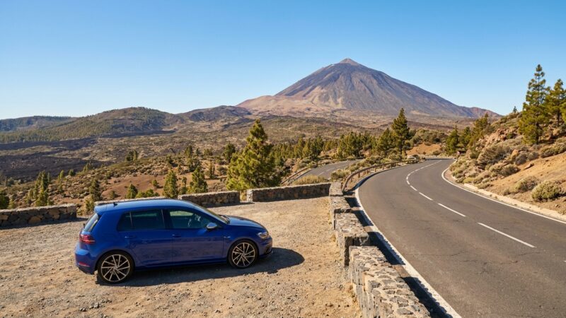 Volkswagen Golf R Tenerifē: braukšanas atsauksme pa salu