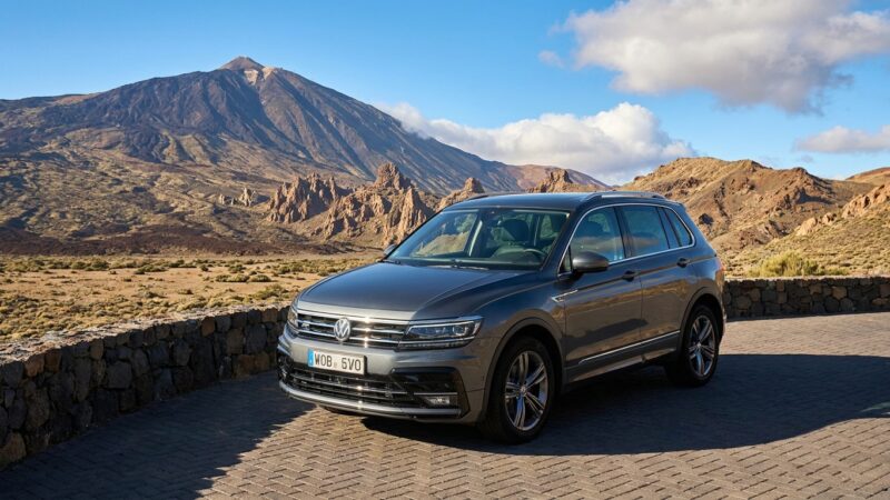 Volkswagen Tiguan Tenerifē: pirmās rokas braukšanas tests